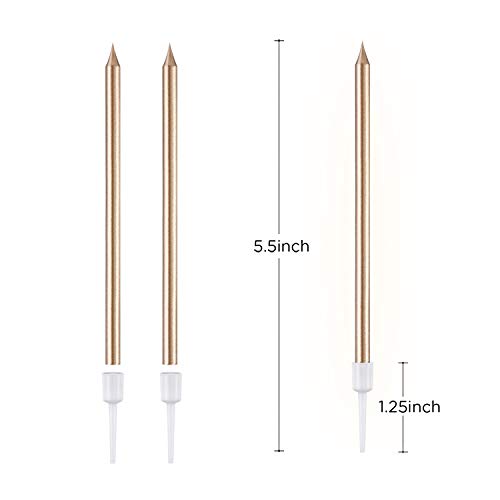 3 Frienda+Metallic+Birthday+Decorations+Champagne