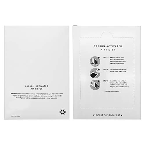 Carbon Activated Air Filter Electrolux Frigidaire Pure Air Ultra Refrigerator Air Filters Replacement, replaces SCPUREAIR2PK,EAFCBF PAULTRA PureAir Ultra 242061001,242047801, 242047804, PS1993820