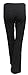 Danskin Now Women's Cotton Stretch Semi-Fitted Straight-Leg Active Pants, Petite