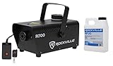 Rockville Fog/Smoke Machine w/Remote+Fluid, Quick Heatup Time (R700)