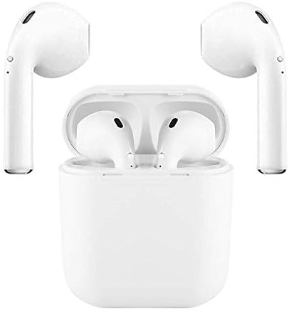Bluetooth Earbuds, Wireless In-Ear Headphones Hands Free Noice Cancelling Headset for airpods phone X, 8, 8plus, 7, 7 plus, 6s, Samsung Galaxy S7, S8, IOS, Android (white)