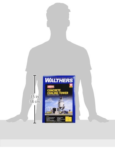 Walthers Cornerstone Series Kit HO Scale Concrete Coaling Tower