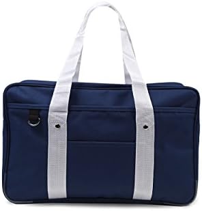 Charlottey Girls Japanese Student Bag Junior High School Bag Blue