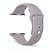 FanTEK Soft Silicone Sport Style Replacement iwatch Strap for Apple Wrist Watch 38mm Models - Small/Medium - Lavender