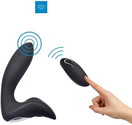 JiaoPo 12-Accelerator Viberater USB Wireless Remote Control Waterproof Toy Device Stores Endless Fun-P0 (A)