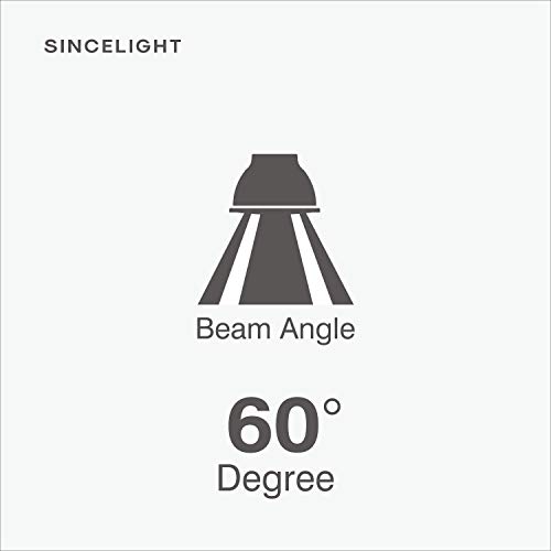 SINCELIGHT GU10 LED-lichtreflector 60° stralingshoek, 6W, RA≈92, Neutraal wit 4000K, niet-dimbaar, 550 lumen equivalent… - Afbeelding 5