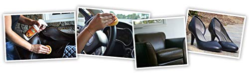 Leather Therapy Equestrian Wash Cleaner Spray for Tack, Boots, Shoes, Jackets and Synthetic Leather 8 Ounce