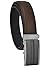 Hampton Men's Leather Belt with Innovative Contempo Magnum Ratchet Belt Buckle - One Size Fit, Saddle Tan
