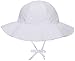 SimpliKids UPF 50+ UV Ray Sun Protection Wide Brim Baby Sun Hat,White,12-24 Months
