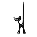 koziol MIAOU Jewelry Ring Stand, solid black