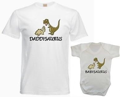 daddysaurus babysaurus t shirt