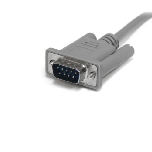 StarTech.com 10-Feet DB9 RS232 Serial Null Modem Cable F/M (SCNM9FM)