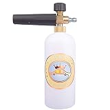 GDHXW X-666 Foam Cannon Can Be Adjusted With 1 / 4 Quick Connector Foam Gun for Pressure Washing Machine