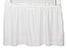 Moments 58 Inches Wide x 30 Inches Long Polyester Embroidered Tier Curtain, White