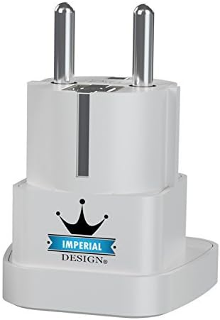 Worldwide Power Adapter Plug, Universal Adaptor, Wall Ac Adapter Plug, for USA Eu Uk AUS, WAI-9 Type E/F