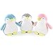 WEWILL Penguin Stuffed Animals Squeezable Plush Penguin Toys Gift for Kids on Christmas Birthday Festive Occasions, Gray, 12 inch