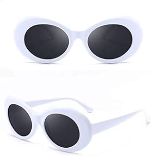 lentes blancos ovalados