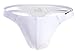 Brave Person Men's Sexy Thong Underwear Low Rise Bikini T-Back G-String (L, 3 Pack: Black, White, Blue)