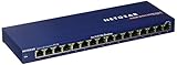 NETGEAR 16-Port Fast Ethernet 10/100 Unmanaged Switch (FS116NA) - Desktop, and ProSAFE Limited Lifetime Protection