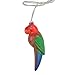 Set of 10 Beach Party Summer Garden Patio Colorful Tropical Parrot Bird Christmas Lights-White Wire