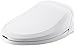 KOHLER K-4737-0 C3 125 Elongated Warm Water Bidet Toilet Seat, White with Quiet-Close Lid and Heated Seat, Automatic Deodorization and Nightlight