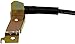 Dorman H620627 Front Passenger Side Brake Hydraulic Hose Compatible with Select Ford Models