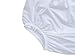 Haian Adult Incontinence Pull-on Plastic Pants Color White 3 Pack (Large)