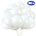 White Balloons, 100 pack 12 Inches White Latex Balloons for Birthday Party, Graduation, Wedding, Anniversary, Baby Shower Party Decoration