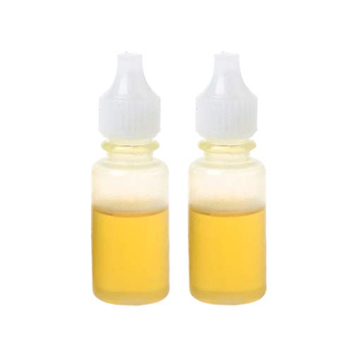 Junlinto 2pcs 10ml Bicycle Chain Flywheel Lubricat Mechanical Bearing Lube Silicone Oil