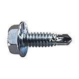 Hinge Screw, Self Driller, 1 in, PK24