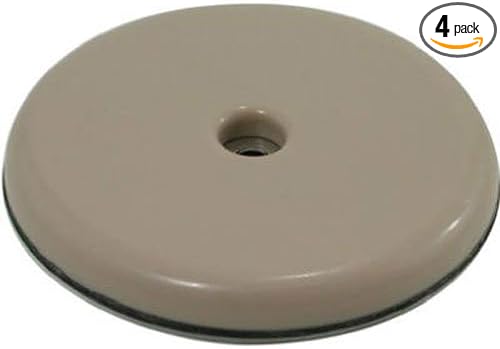 Shepherd Hardware 9453 2 Inch Round Adhesive Slide Glide Furniture Sliders 4 Pack Furniture Pads Amazon Com