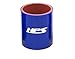 HPS HTSC-100-BLUE Silicone High Temperature 4-ply Reinforced Straight Coupler Hose, 100 PSI Maximum Pressure, 3