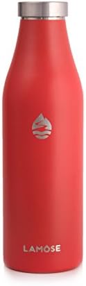 LAMOSE Robson Insulate Water Bottle | Stainless Steel Sports Water Bottle With BPA Free Steel Lid, No Plastic and Dishwasher Safe, Gift Packaging Included.
