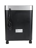 AmazonBasics 8-Sheet High-Security Micro-Cut Paper, CD, and Credit Card Shredder with Pullout Basket