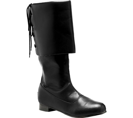 Ellie Shoes E-121-Sparrow Men 1 Heel Knee High Black / S