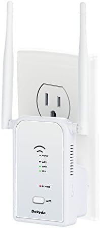 WiFi Amplifier Wall Plug Wifi Range Extender 300Mbps Wi-Fi Router Gaming Wireless Repeater Personal Wireless AP Business Wlan Bridge Mini Signal Booster Extends WIFI to Smart Home &amp; Alexa Devices