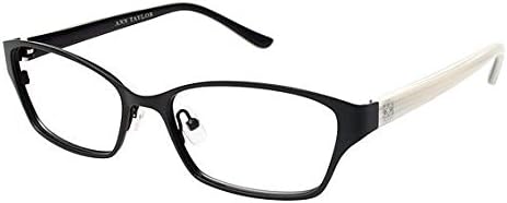 Ann Taylor AT202 Eyeglass Frames - Frame Black/Horn, Size 52/16mm