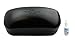 Coach Sunglasses Case | Black (L) | Free Lens Wash Cleaning Solution