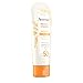 Aveeno Protect + Hydrate FaceMoisturizing Sunscreen Lotion with Broad Spectrum SPF 50 Antioxidant Oat OilFree Lightweight Sweat WaterResistant Sun Protection TravelSize, Basic, 3 Ounce