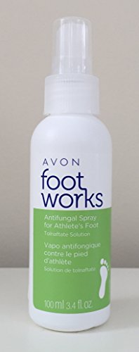 Avon Foot Works Antifungal Foot Spray Smelly Odor Feet Pump Bottle