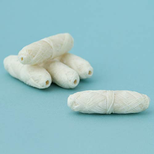 Wowe Natural Biodegradable Peace Silk Dental Floss Refills with Candelilla Wax, 10 Month Supply, 33 Yards Each - 5 Pack… - Image 4