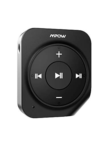 Mpow Bluetooth Car Adapter with Built-in Mics, 15 Hours Hands