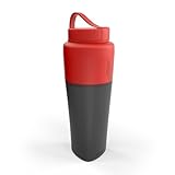 Light my Fire Collapsible Pack-Up Water Bottle, Red