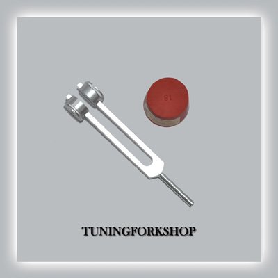 432 Hz weighted Tuning Fork for Healing with Activator,Pouch& Free Shipping