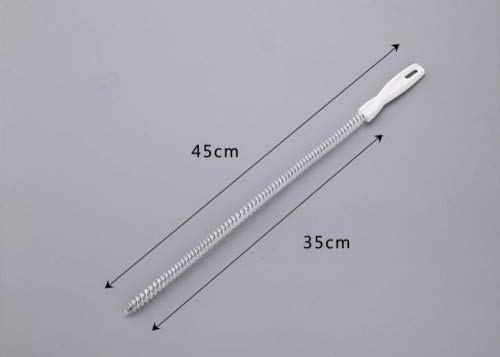 ungfu Mall 45 cm Flexible lavabo cepillo de limpieza suelo drenaje Herramienta de dragado