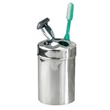 Nu Steel Gloss Collection Toothbrush Holder