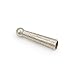 JewelrySupply Rib Bolo Tip 25mm Silver Color (Pack of 2)