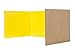 Flipside Products 12”x 48” Assorted Color Study Carrel, Red, Green, Blue, Yellow Privacy Boards, Student Privacy and Focus Booth for The Classroom, Desk Divider Cubby for Tests, Made in USA - 24 Pack