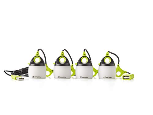 Goal Zero Light-A-Life Mini Chainable LED Lights, 4 Pack, with Color Shades - //coolthings.us