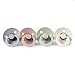 BIBS BPA-Free Natural Rubber Baby Pacifier | Made in Denmark (Cloud/Blush/Sage/Ivory, 0-6 Months) 4-Pack